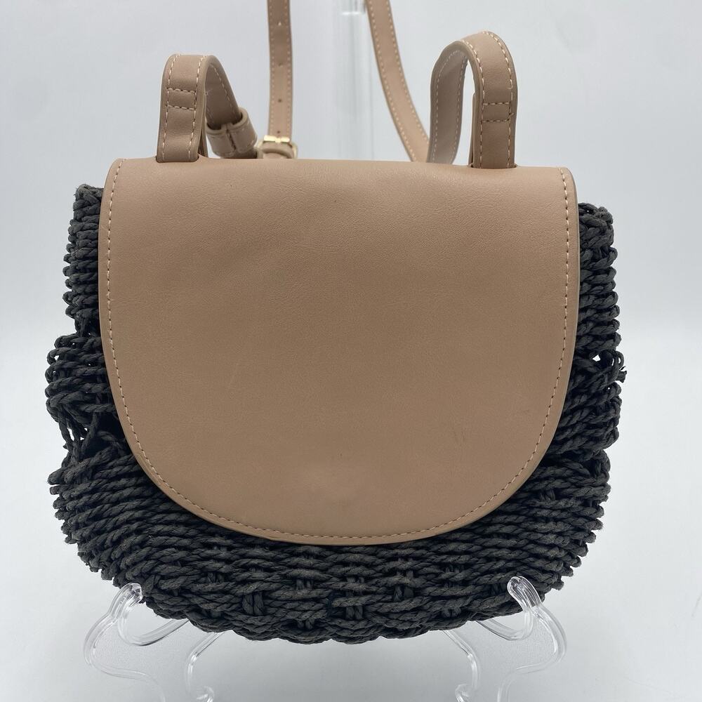 A New Day Mini Crossbody Straw Purse Bag